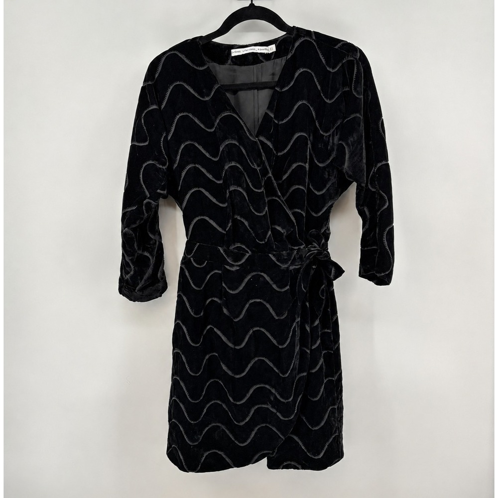 & Other Stories Devoré Wrap‎ Dress XS